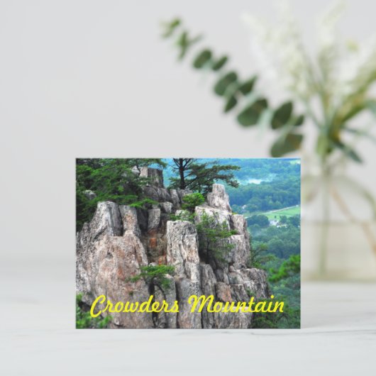 Crowders Mountain Briefkaart (Staand voorkant)