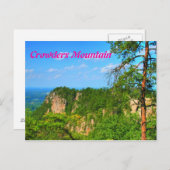 Crowders Mountain Briefkaart (Voorkant / Achterkant)