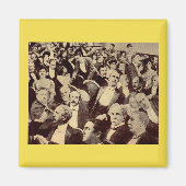 crowdscène uit 1920 magneet (Voorkant)