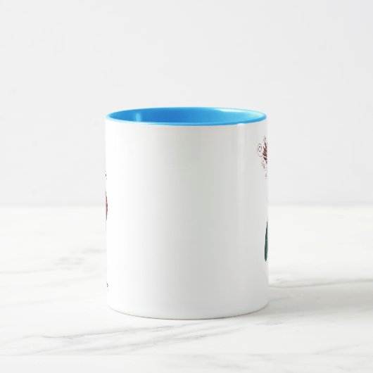 Crowed Marsala Heron Mok (Midden)