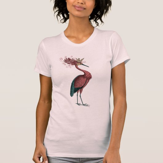 Crowed Marsala Heron T-shirt (Voorkant)
