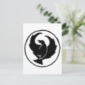 CrowFoot Coffee Briefkaart (Staand voorkant)