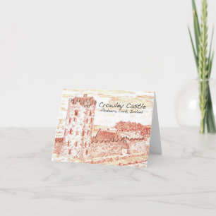 Crowley Castle Notecard Kaart
