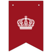 Crown and British Union Jack Flag Vlaggetjes (Tweede vlag)