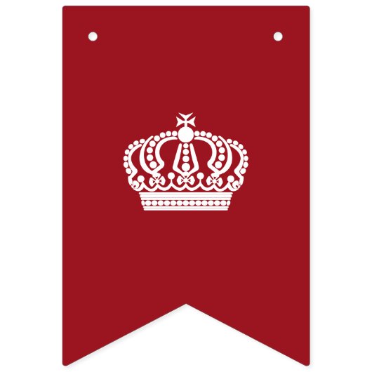 Crown and British Union Jack Flag Vlaggetjes (Tweede vlag)