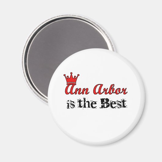 Crown Ann Arbor Magneet (Voorkant / Achterkant)
