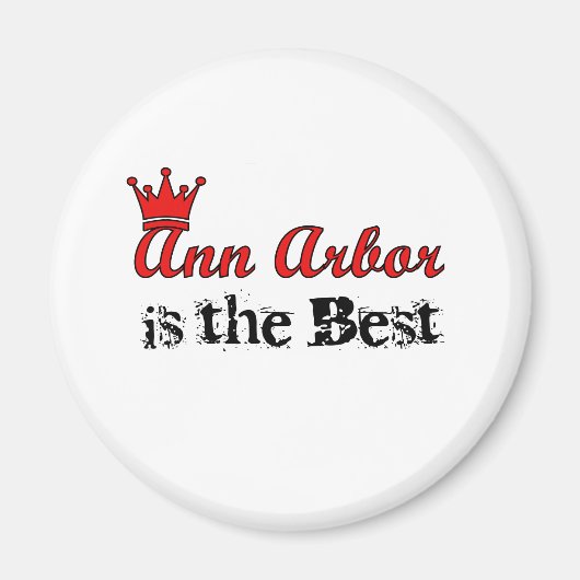 Crown Ann Arbor Magneet (Voorkant)