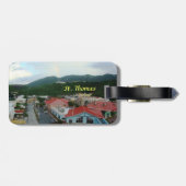 Crown Bay, St. Thomas, USVI Bagagelabel (Achterkant horizontaal)