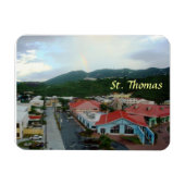 Crown Bay St. Thomas, USVI Premium magneet (Horizontaal)