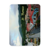 Crown Bay St. Thomas, USVI Premium magneet (Verticaal)