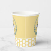 Crown Bee | Honing Stippen Papier Bekers (Rechts)