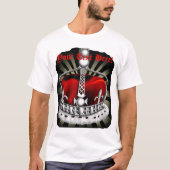 Crown Black T-shirt (Voorkant)