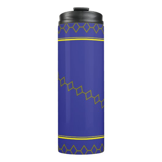 Crown Blue Vibe Thermosbeker (Voorkant)