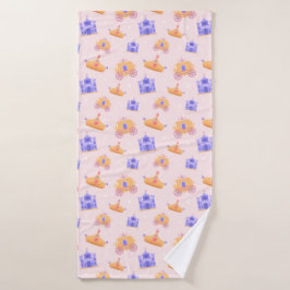 Crown & Carriage Badhanddoek