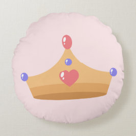 Crown & Carriage Coronet Accent Rond Kussen