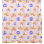 Crown & Carriage Douchegordijn (Voorkant)