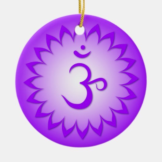 Crown Chakra II Ornament (Voorkant)
