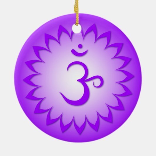 Crown Chakra II Ornament (Achterkant)