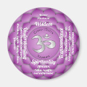 Crown Chakra Magnet (Voorkant)