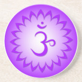 Crown Chakra Onderzetter (Voorkant)