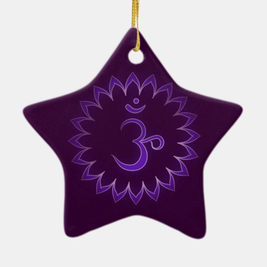 Crown Chakra Ornament (Achterkant)