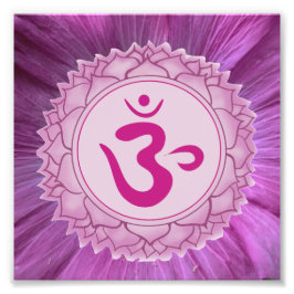 Crown chakra Photo Paper (Satin) Foto Afdruk