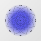 Crown Chakra Raamsticker (Vel)