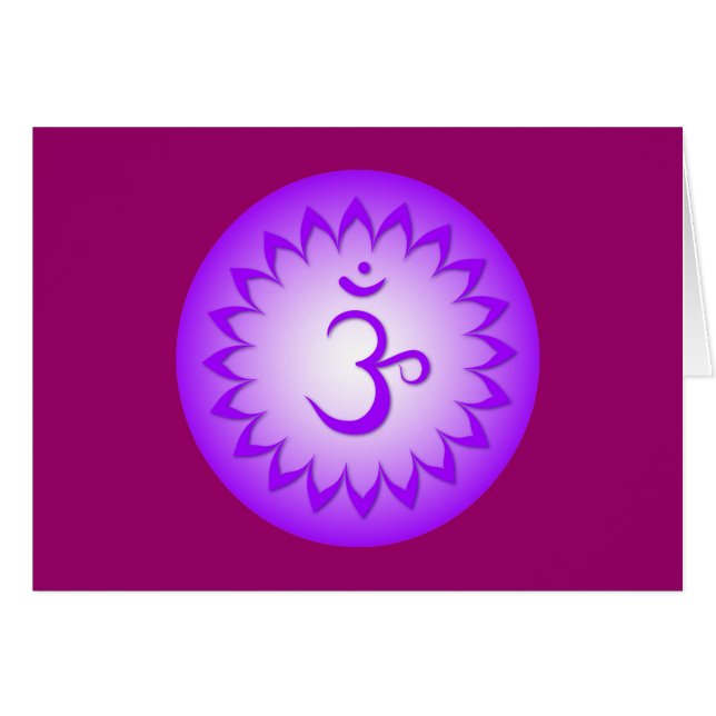 Crown Chakra - Sahasrara (Voorkant Horizontaal)