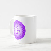 Crown Chakra - Sahasrara Koffiemok (Voorkant links)