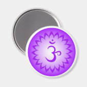 Crown Chakra - Sahasrara Magneet (Voorkant / Achterkant)