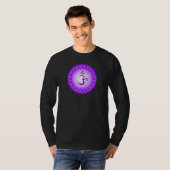 Crown Chakra w/details - Sahasrara T-shirt (Voorkant volledig)