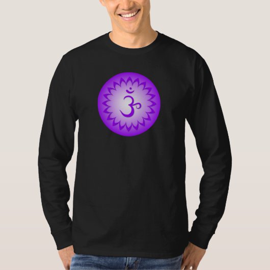 Crown Chakra w/details - Sahasrara T-shirt (Voorkant)