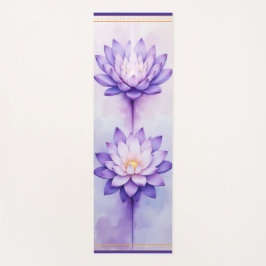 Crown Chakra Yoga Mat – Violet Lotus Energy Alignm