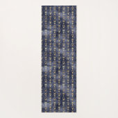 Crown Chakra Yoga Mat – Violet Lotus Energy Alignm (Achterkant)