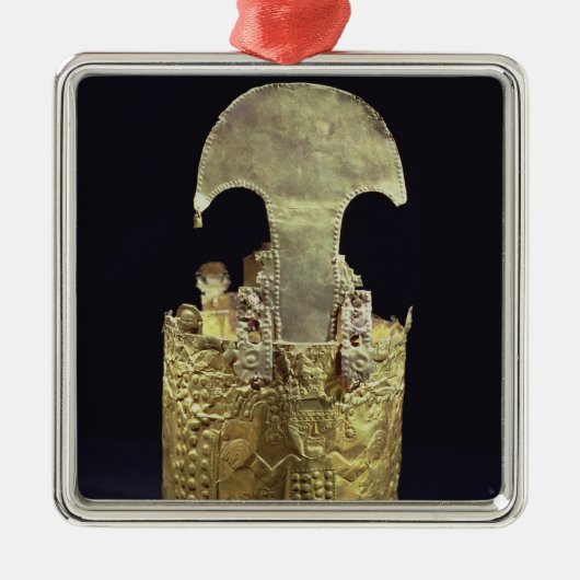 Crown, Chimu Metalen Ornament (Voorkant)