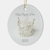 Crown Christmas Ornament (Links)