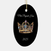 Crown Christmas Ornament (Rechts)