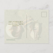 Crown Conch Seashells in Natuur Briefkaart (Achterkant)