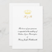 Crown Designs -  Goud Kaart (Voorkant / Achterkant)