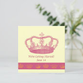 Crown Designs - Roze Kaart (Staand voorkant)