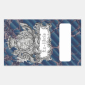 Crown & Dragon-bibliofiel Rechthoekige Sticker (Voorkant)