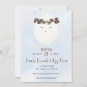 Crown Easter Egg Brunch & Egg Hunt Invitation Kaart (Voorkant)