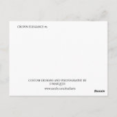 CROWN ELEGANCE #2 BRIEFKAART (Achterkant)