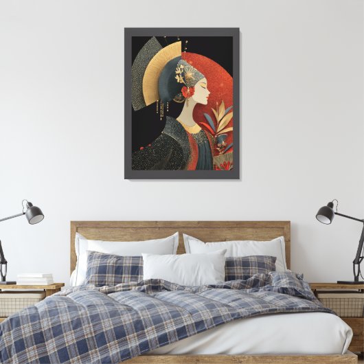 CROWN ELEGANCE #2 CANVAS AFDRUK (Insitu (Slaapkamer))