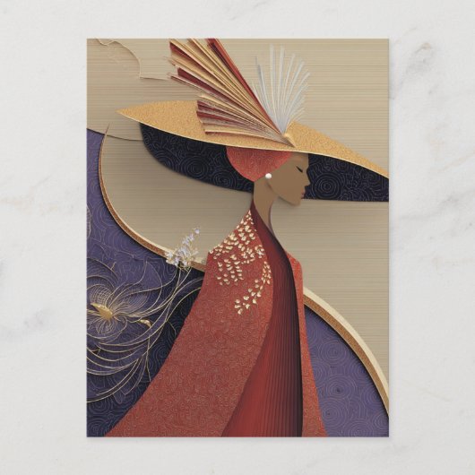 CROWN ELEGANCE #4 BRIEFKAART (Voorkant)