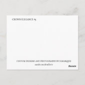 CROWN ELEGANCE #5 Ansichtkaart Briefkaart (Achterkant)