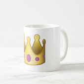 Crown emoji koffiemok (Voorkant rechts)
