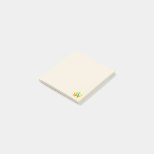 Crown Emoji Post-it® Notes (Schuin)