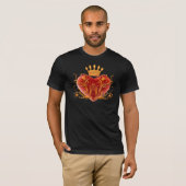 Crown filigree hart Shirt (Voorkant volledig)