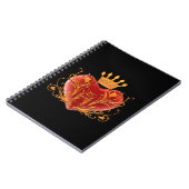 Crown Filigree Heart Spiral Notitieboek (Linkerzijde)